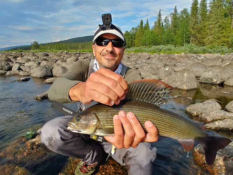 Séjour de pêche à la mouche en Suède Sorsele Laponie